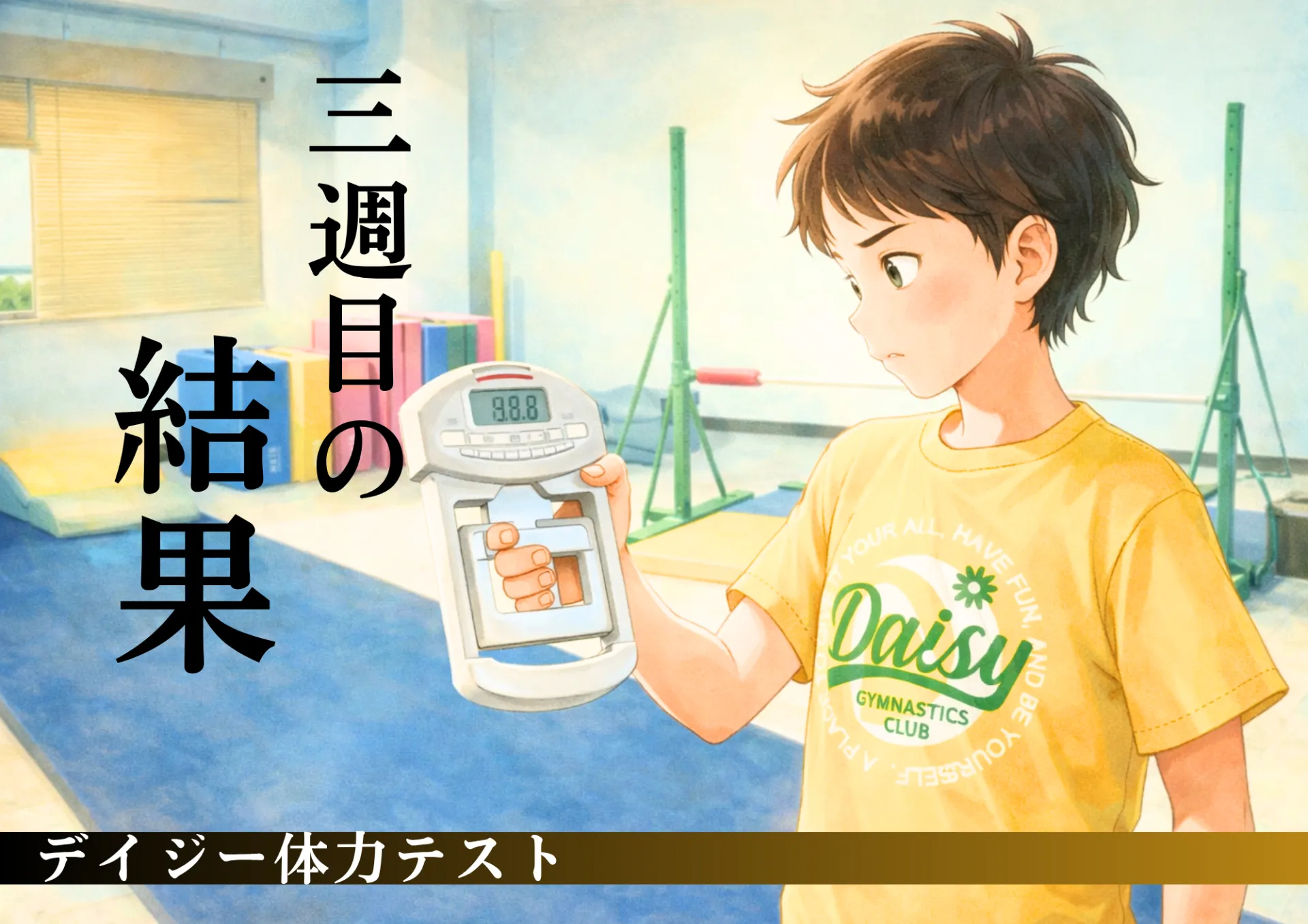 202604 デイジー体力テスト 3週目の結果